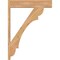 Ekena Millwork Olympic Block Smooth Outlooker, Western Red Cedar, 7 1/2"W x 34"D x 46"H OUT08X34X46OLY05SWR - alternate 4